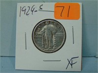 1929-S Standing Liberty Silver Quarter - XF