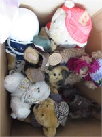 box of various stuffed bears (boyds-ty-others)