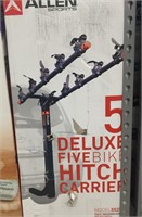 Allen 5 Deluxe Hitch Carrier $134 Retail