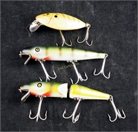 2 Pfleuger Palomine & Side Wobbler Fishing Lure