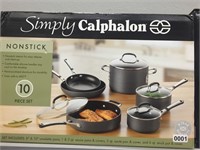 Simply Calphalon 10pc Nonstick Pans $199 Retail