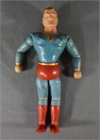 1940's Ideal Superman Wood & Composition Doll
