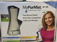 MY PurMIst Steam Inhaler $119 Retail
