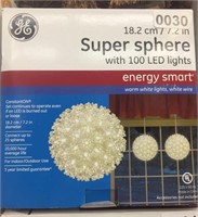 Super Sphere w/100 LED Lights
