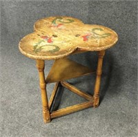 Vintage Clover Top Low Table