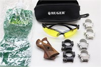 Ruger Shooting Glasses w/ 4 Lens Colors, Plus...