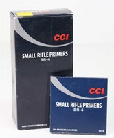 1,100 CCI Small Rifle Primers BR-4