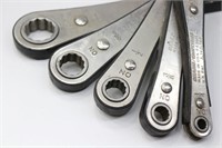 "Craftsman" (5) Ratchet Wrenches