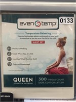 Even Temp Queen 300TC Sheets-IVORY