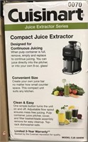 Cuisinart Compact Juice Extractor $99 Retail
