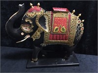 Hand Painted Elephant Stand