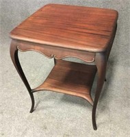 Mahogany Parlor Table with Splayed Legs