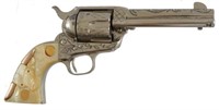 Colt Model 1873 SAA .45  with Steer Head Grips