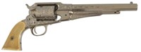 Engraved Remington New Model 1858 Conversion