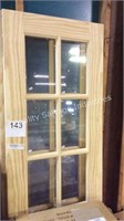 1 LOT 2 FRENCH DOORS