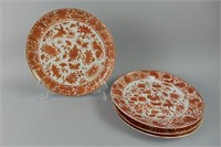Lot 4 Chinese Porcelain Plates