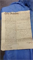 One dated 29th day of May, 1734 Indenture