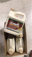 4 gallons of Olympic premium stain stripper for
