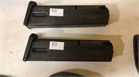 Two gun clips made in Italy S&W P8 CAL