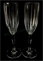 (2) Marquis Waterford Crystal Omega Stemware