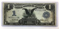 1899 Silver Certificate $1 Blue Seal Dollar Bill