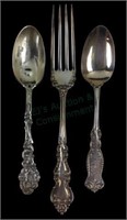 (3) Sterling Silver Flatware W/ Souvenir Spoon