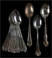 (13) Sterling Silver Spoons