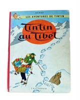 Tintin au Tibet. B29 de 1960. Eo belge.