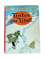 Tintin au Tibet. B29 de 1960. Eo belge.