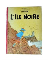 Tintin, l'île noire. B24 de 1958.