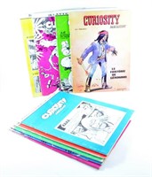 Curiosity Magazine. Lot de 9 volumes.