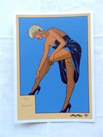 Berthet. Ex-libris Pin-Up. 120ex N/S.