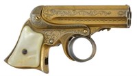 Engraved Remington Elliot Ring Trigger Derringer