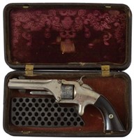 Smith & Wesson Cased Model 1 .22 Revolver