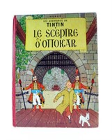 Tintin, le sceptre d'Ottokar. B20 Bis de 1957.