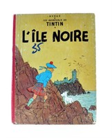 Tintin, l'île noire. B9 de 1954.
