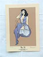 Berthet. Ex-libris Pin-Up. 200ex N/S.