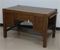 Unusual Arts & Crafts Library Table