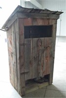Open Air Single Seat Outhouse