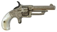 Engraved Wesson & Harrington Model 2 .22 Revolver