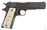 Colt Model 1911 with Steer Head Grips