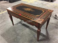 Detailed Decorative Antique table   53" x31" x31"H