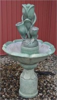 Scarce Henri Studios Tulip Water Fountain