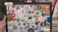 Lot of Presidential Pin Backs