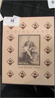 Signed Welch Riding Fence Book