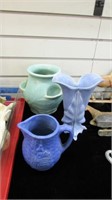 3 Pieces of  Old Pottery ~ Beautiful Colors