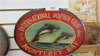 Montery Bay Dolphin Sign