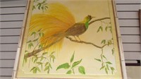 Large Yellow Bird Painting