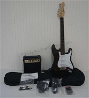 Aria STG Electric Guitar with Amplifier New