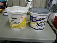 1-gal. wall activator, 1-gal pre-mixed grout